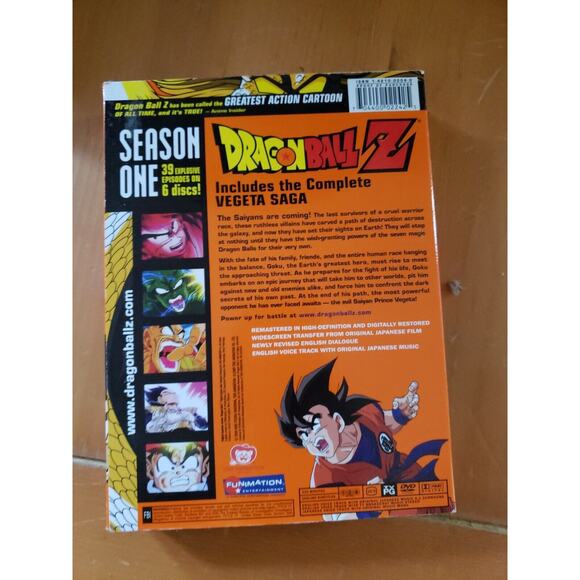 Dragon Ball Z - Season 1 (DVD, 2007, 6-Disc Set, Uncut Remastered) - Picture 2 of 7